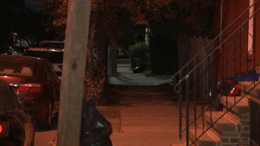 Road near Rutgers campus where two women were reportedly sexually assaulted Halloween weekend.