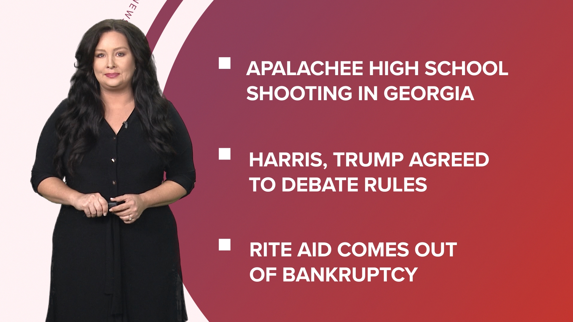 A look at what is happening in the news from a deadly school shooting in Georgia and scorching heat to Rite Aid making a comeback.