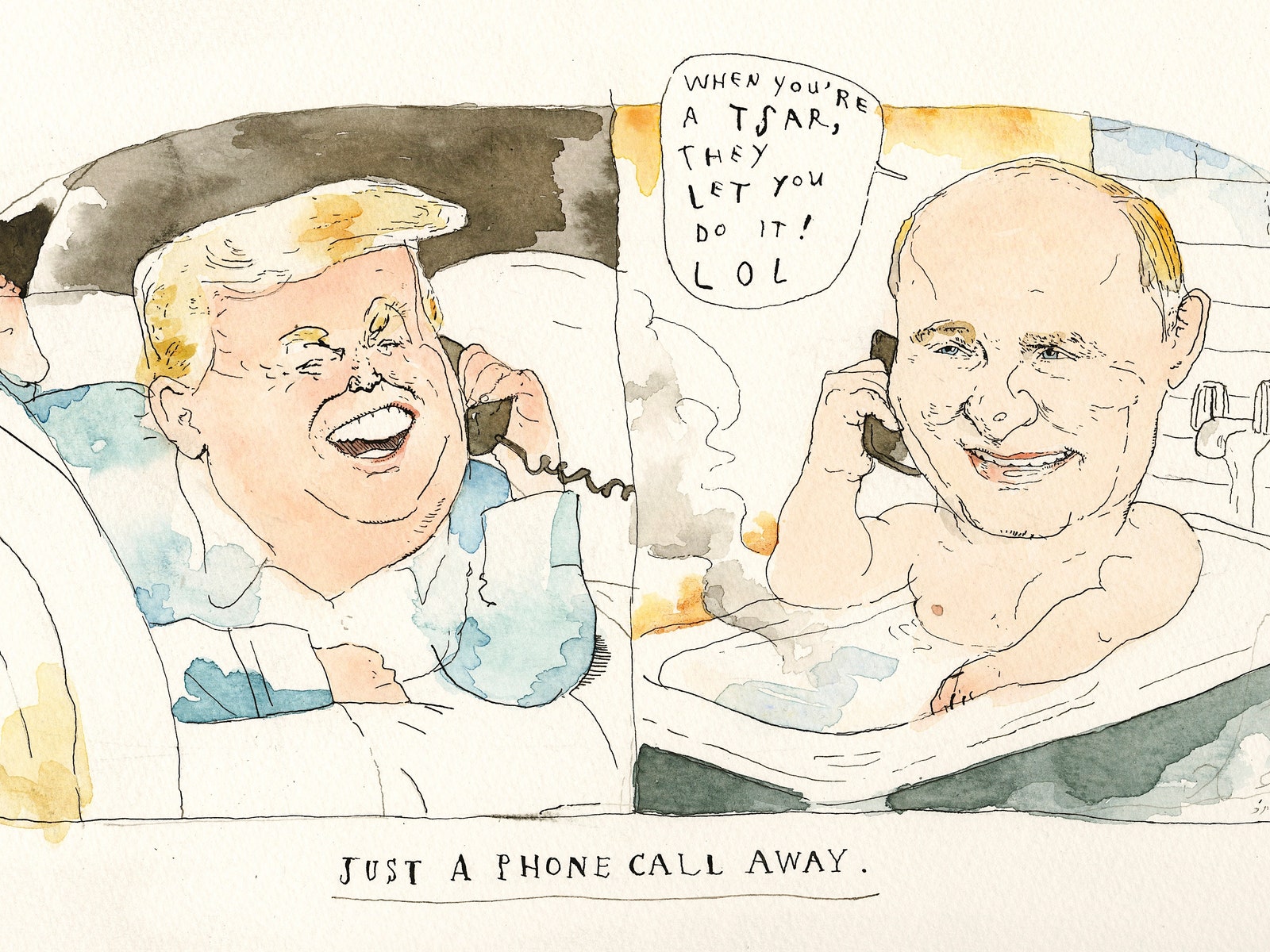 Mar-a-Lago Calling Moscow