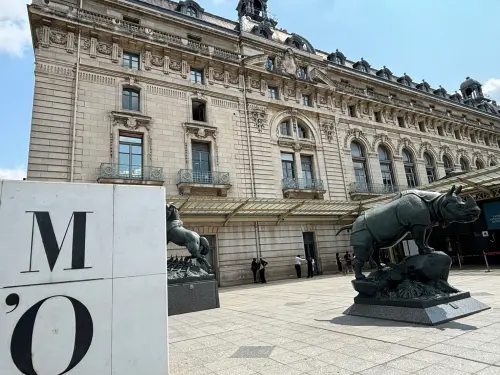 ▲塞納河畔旁的奧賽美術館（Musée d'Orsay）被譽為是來訪巴黎的必訪景點。（圖／特派記者廖聿偉攝）