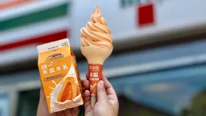 7-11太會了！新口味「統一木瓜牛乳霜淇淋」　限時3天買一送一
