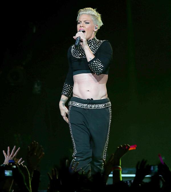 Super Bowl Performances Pink