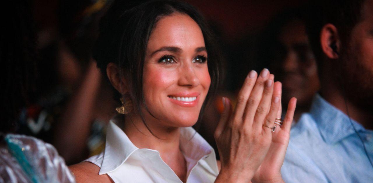 meghan markle wants remind people still around prince harry solo trips