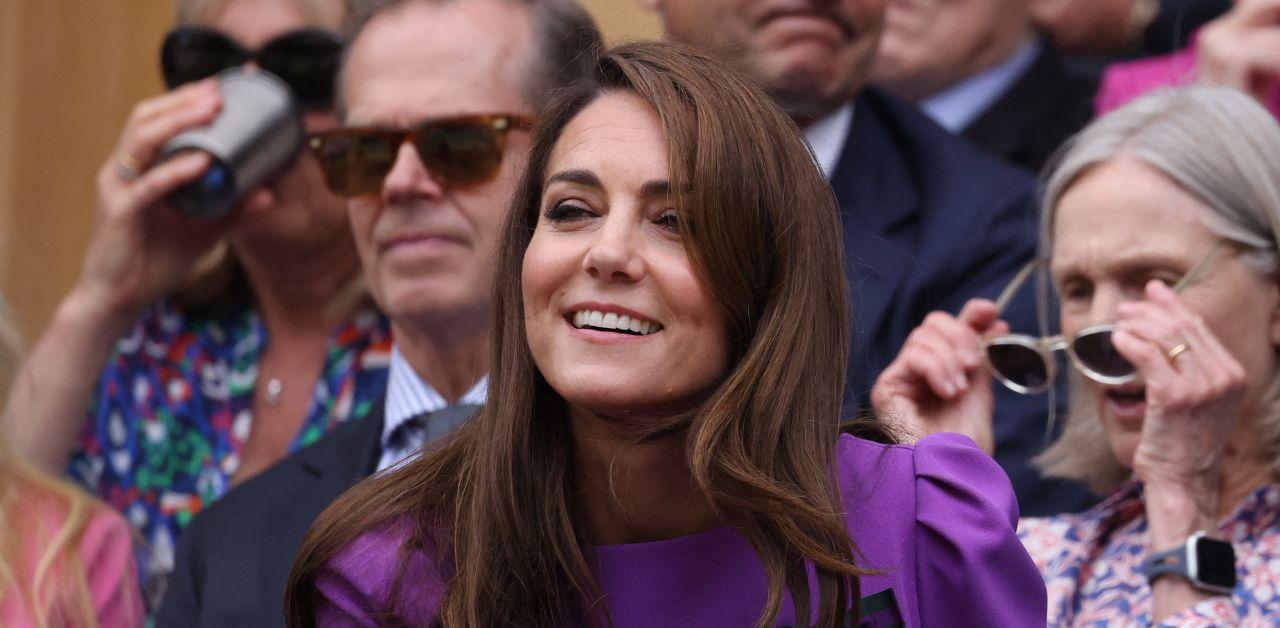 kate middleton gracefully thanked wimbledon attendees standing ovation