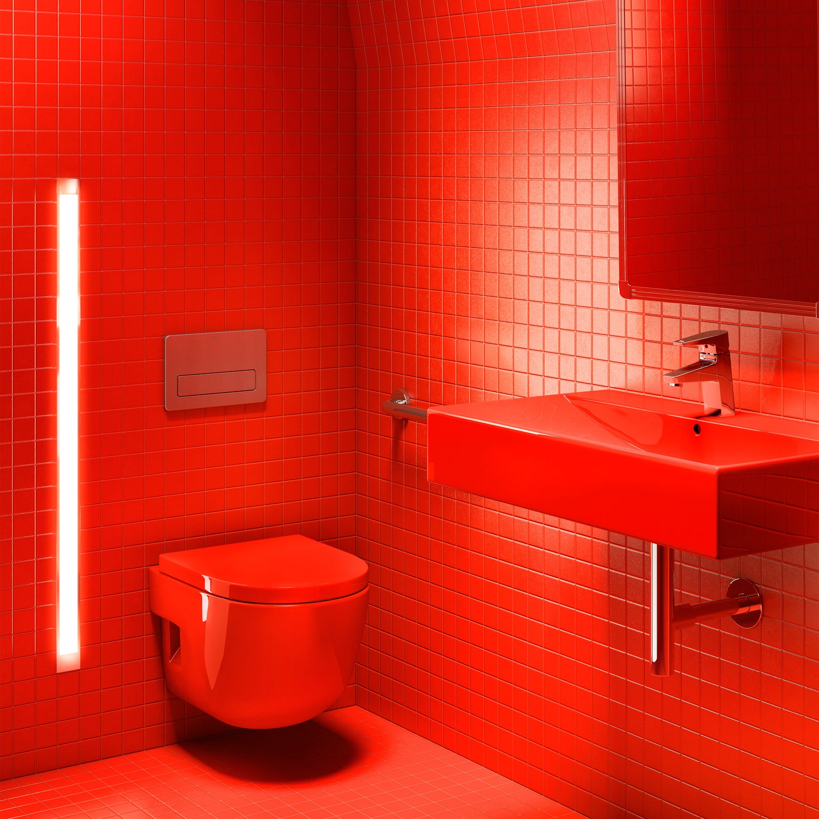 ¿Sabías que la Torre Eiffel esconde un baño de color rojo en su interior?