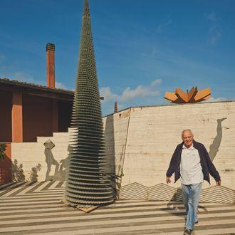 Entramos en la casa-taller y museo del escultor Mario Ceroli: una frondosa finca de 3.000 metros cuadrados a las afueras de Roma