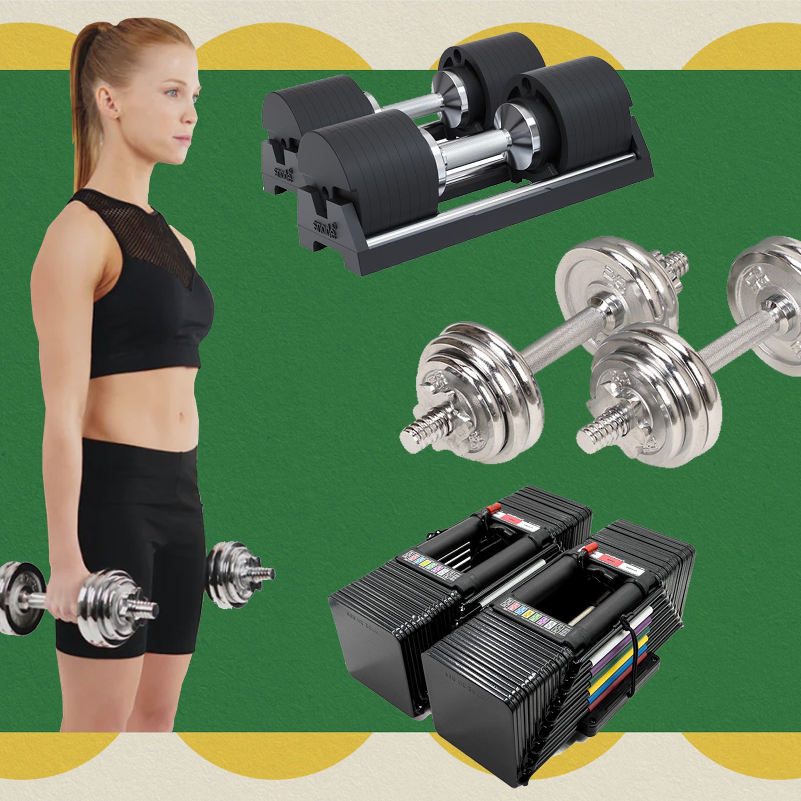 The Best Adjustable Dumbbells for Extra-Efficient Home Workouts