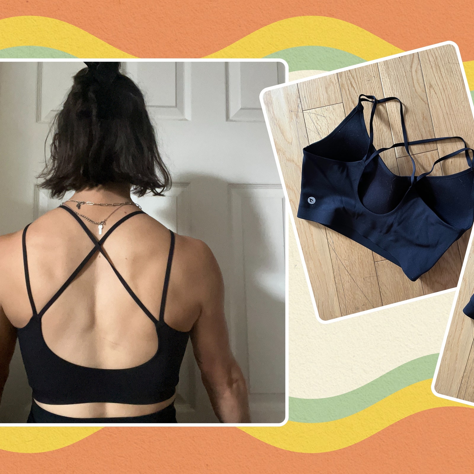 This Amazon Sports Bra Is Stretchy, Strappy Perfection