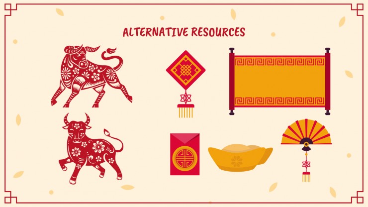 Chinese New Year Art Activities and Decorations presentation template 