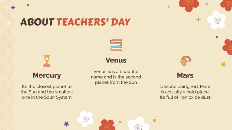 Teachers' Day in China presentation template 