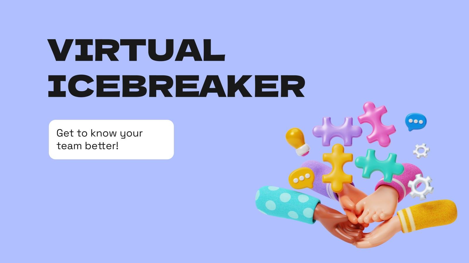 Virtual Icebreaker presentation template 