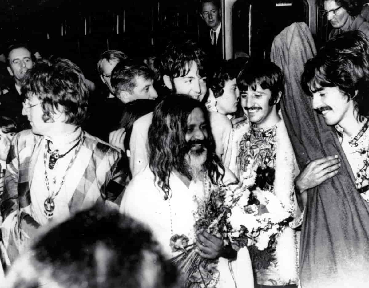 The Beatles og  Maharishi Mahesh Yogi i 1967