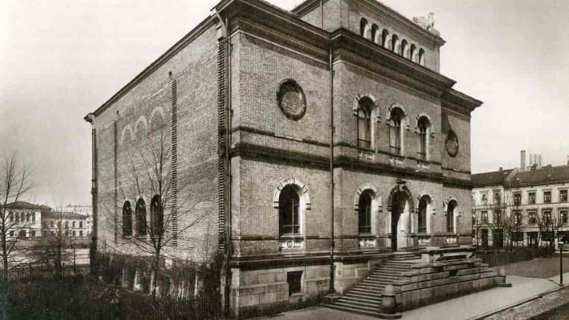 Skulpturmuseet, sett fra Universitetsgata. 