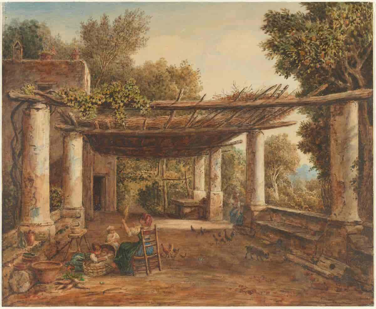 Syditaliensk pergola