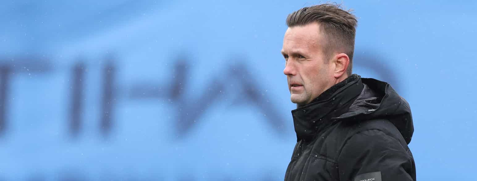 Ronny Deila i perioden som trener i USA. 