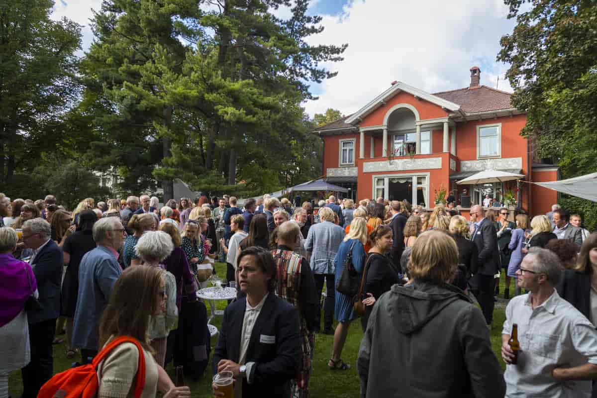 Foto fra Aschehougs hagefest i 2018