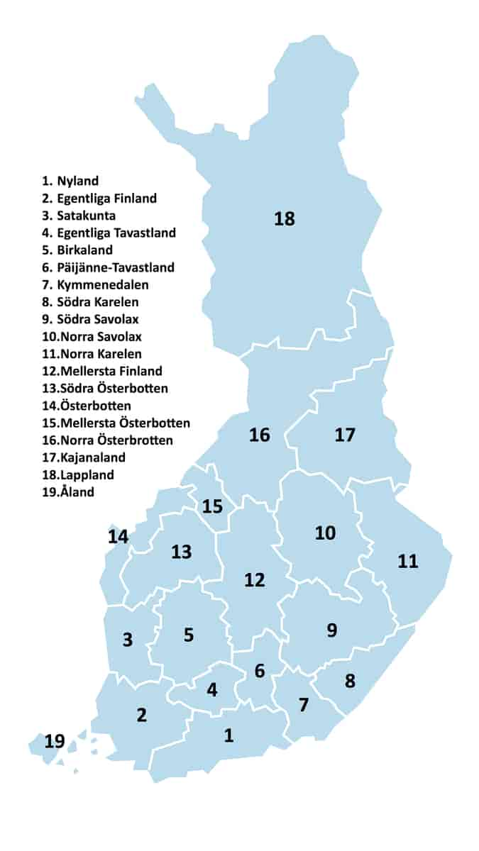 Finlands landskap