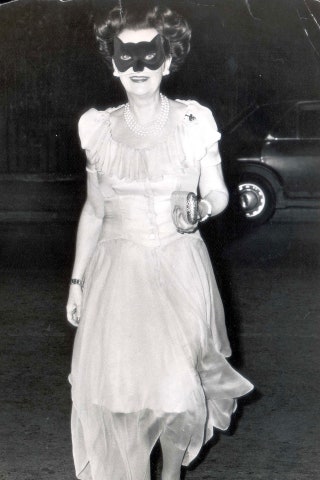 At a masked ball in 1971