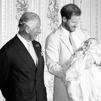 Unseen christening photo of baby Archie released for Prince of Wales’s birthday