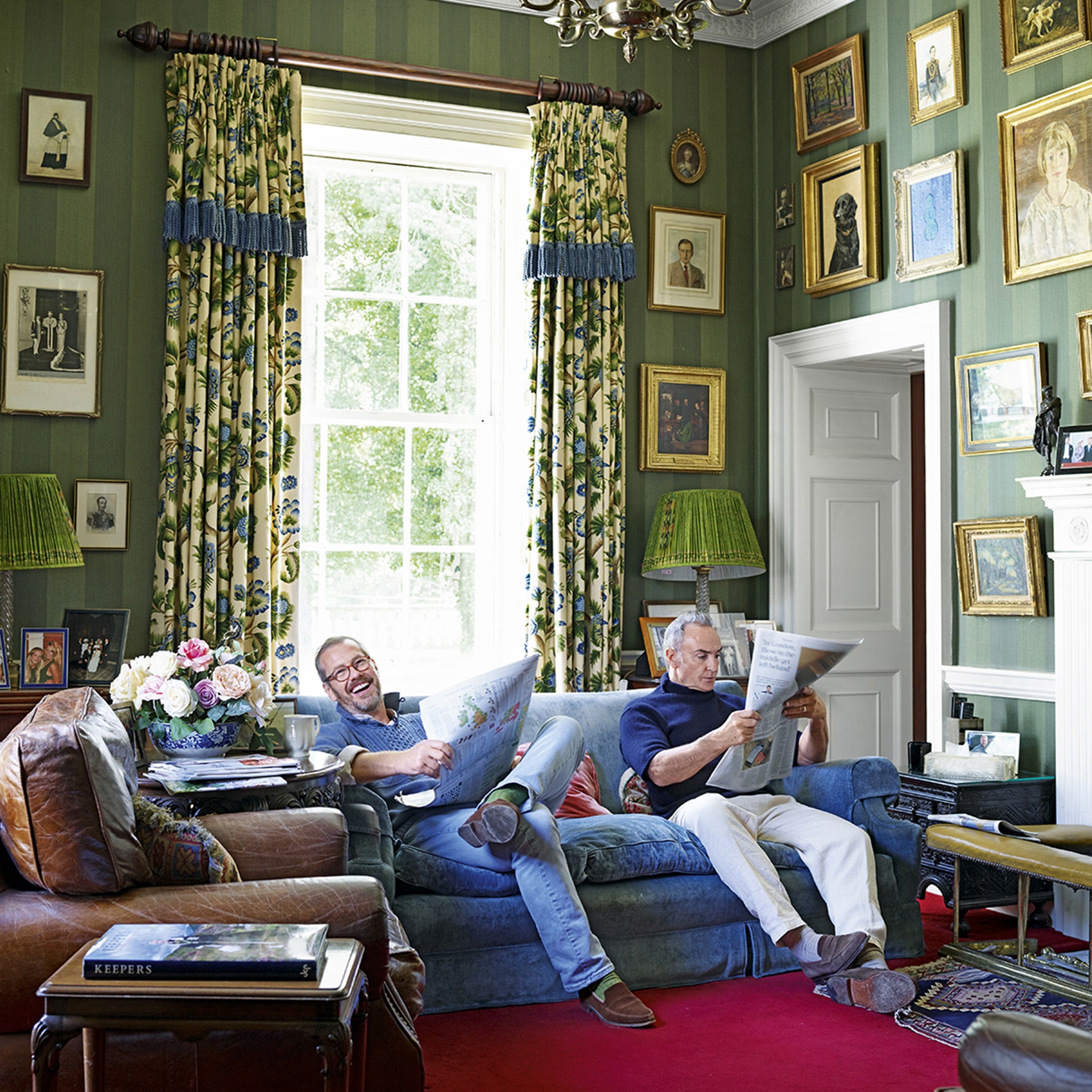 The end of an era: as Lord Ivar Mountbatten and James Coyle move out of Bridwell Park, what happened when they welcomed Tatler into their home