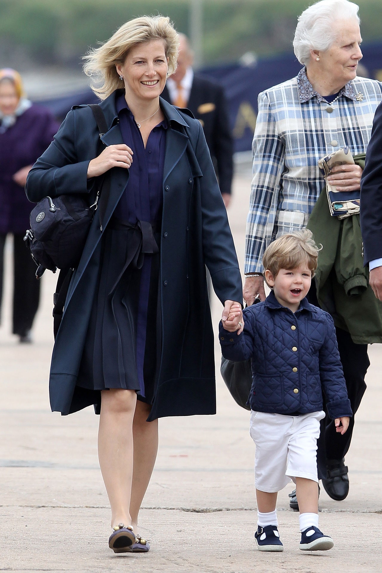 The then Countess of Wessex and James Viscount Severn 2010