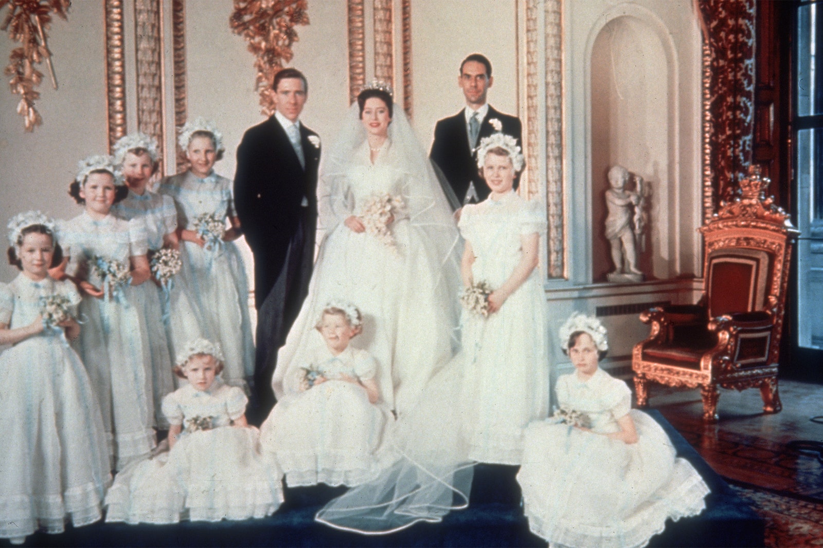 Princess Margaret and her new husband Antony Armstrong Jones