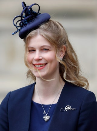 Lady Louise Windsor attends a Service of Thanksgiving for the life of Prince Philip Duke of Edinburgh at Westminster...