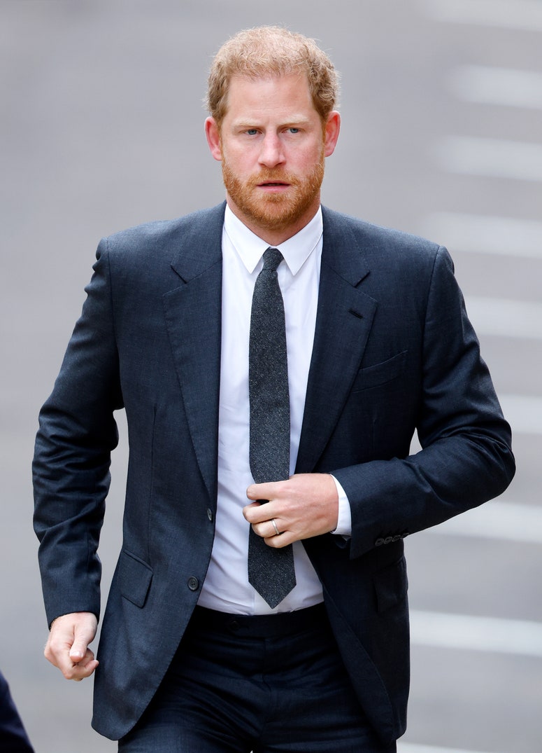 Image may contain: Prince Harry, Duke of Sussex, Accessories, Blazer, Clothing, Coat, Formal Wear, Jacket, Tie, and Suit