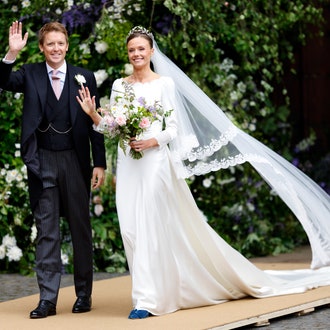 The Duke of Westminster and Olivia Henson make their high society return after the wedding of the year as the new Duchess's brother, Jasper Henson, marries into Spanish nobility