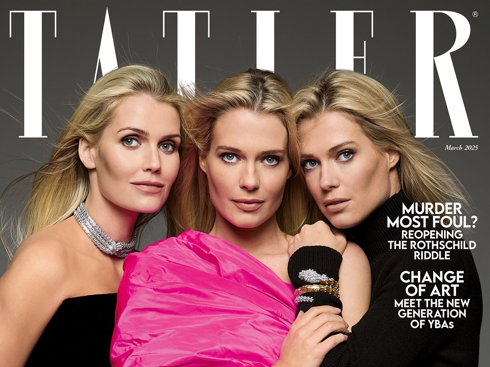 Glamour, motherhood and their aunt, Princess Diana: Tatler’s March 2025 cover stars Lady Kitty, Lady Amelia and Lady Eliza Spencer are society’s leading ladies