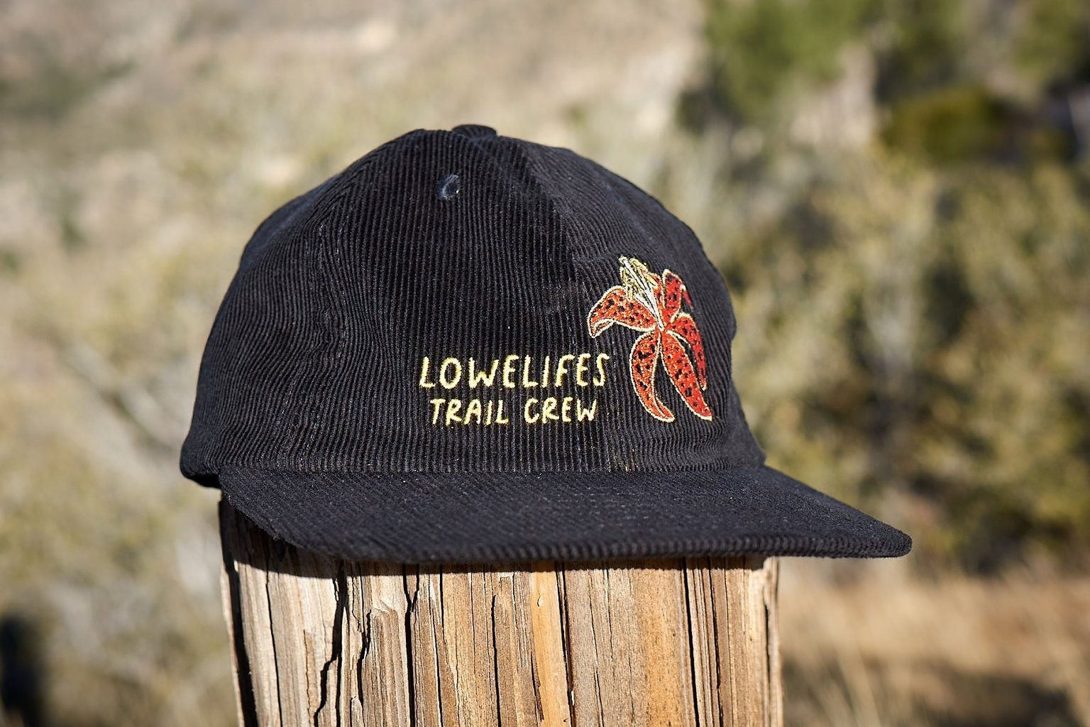 Lowelifes Trail Crew Lily Corduroy Cap