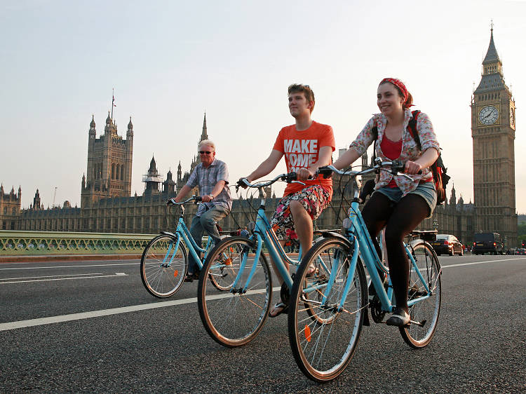 Bike tours in London