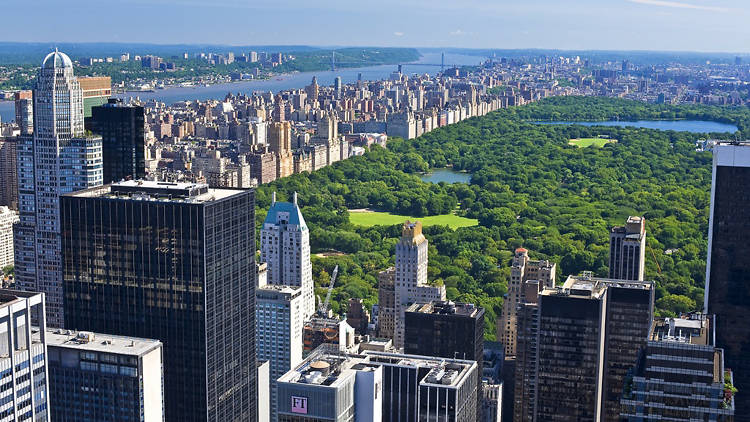 Top of the Rock Observation Deck at Rockefeller Center