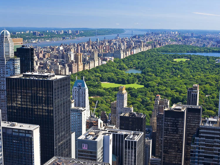 Top of the Rock Observation Deck at Rockefeller Center