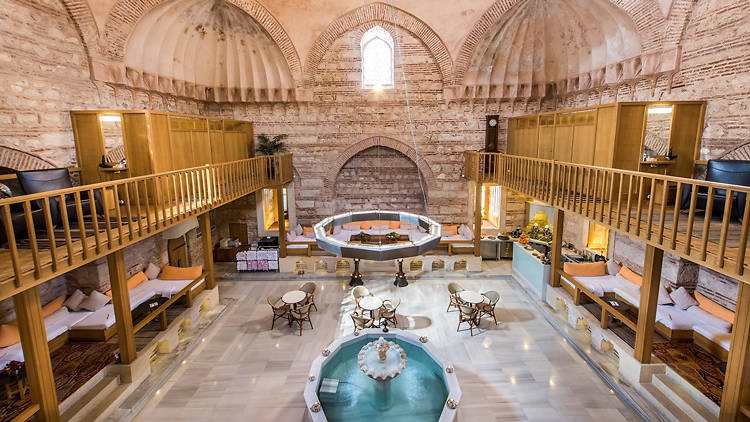 Get a full body scrub at a hammam in Istanbul