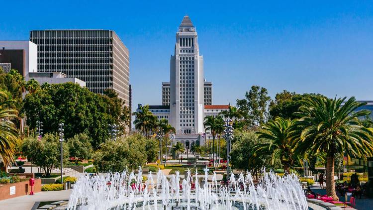 Pack a picnic at Grand Park