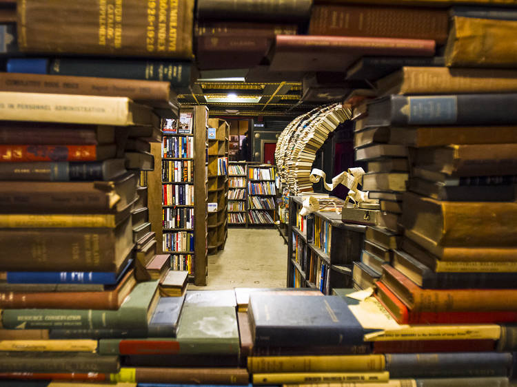 Get lost in a labyrinth of tomes at the Last Bookstore