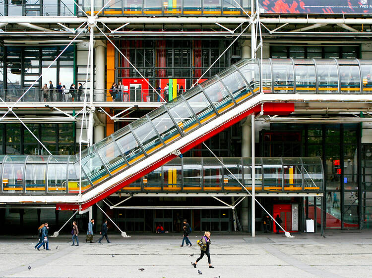 See modern art masterpieces at the Centre Pompidou