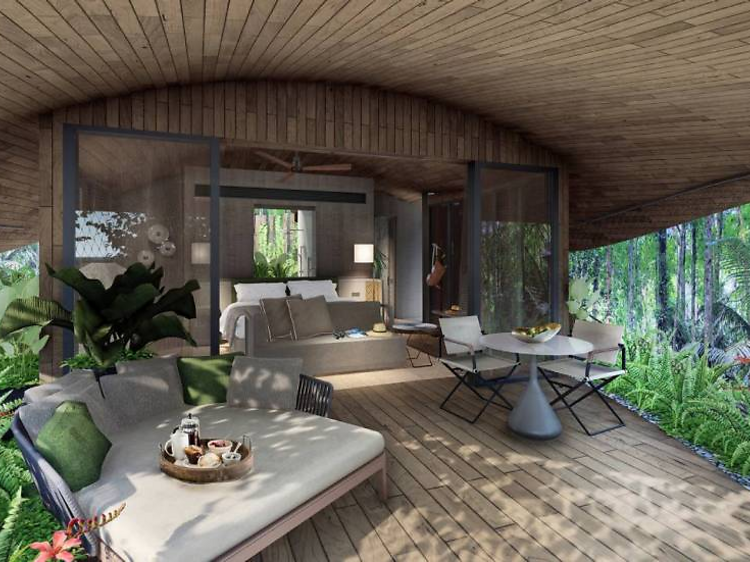 There’s a new rainforest resort in Singapore where you can stay in a treehouse amidst nature