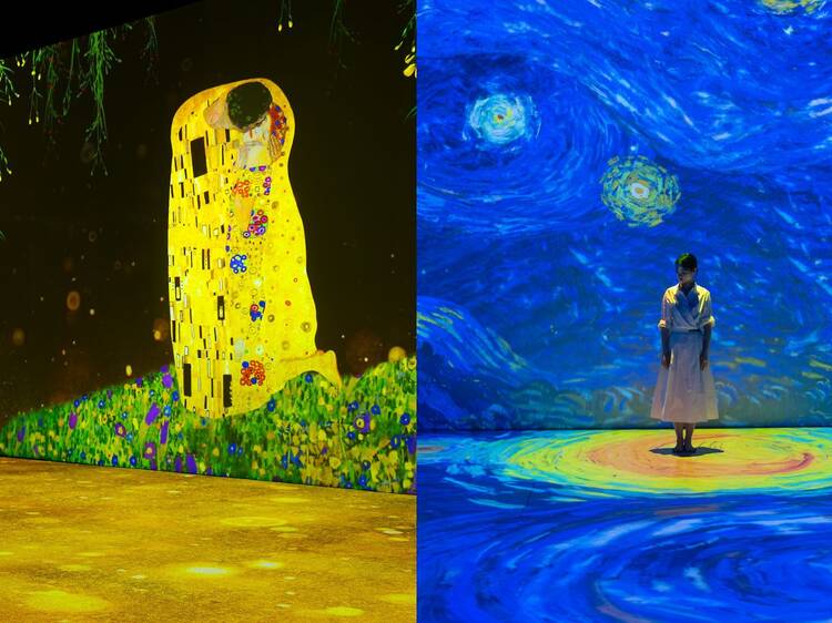 Step into the worlds of Van Gogh, Monet and Gustav Klimt at this 360-degree art experience at Parkview Square