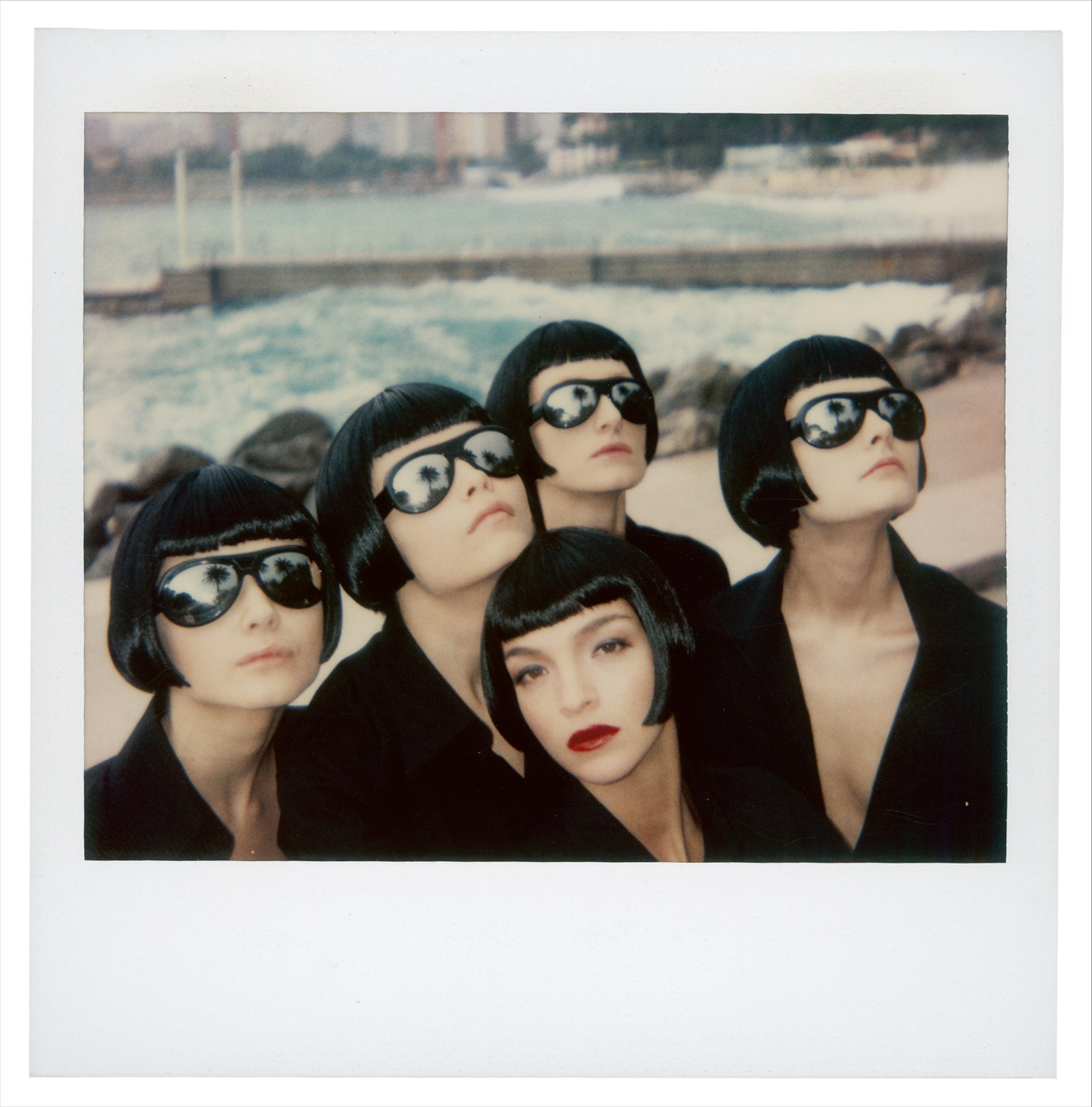 Helmut Newton Vogue Italia Monte Carlo 2003 Polaroid