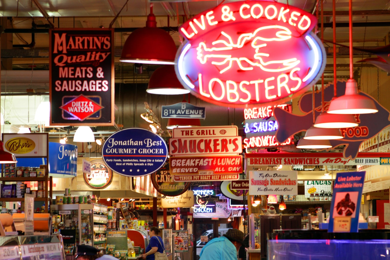 Reading Terminal Market Philadelphia.