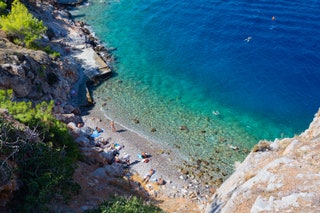 Cala en Hidra Grecia.