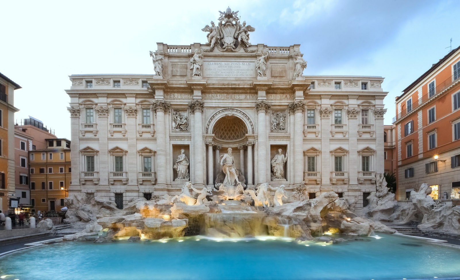 La Fontana di Trevi sin palabras.