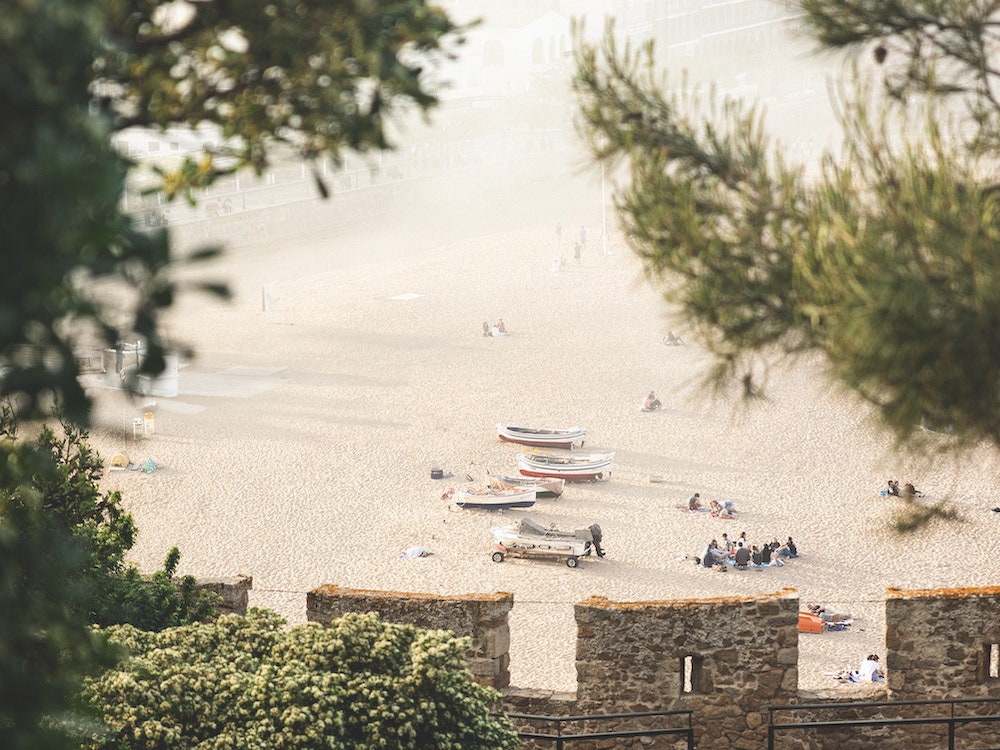 Tossa de Mar en cinco puntos