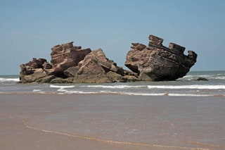 Ruinas de la “Torre del vigía” Essaouira