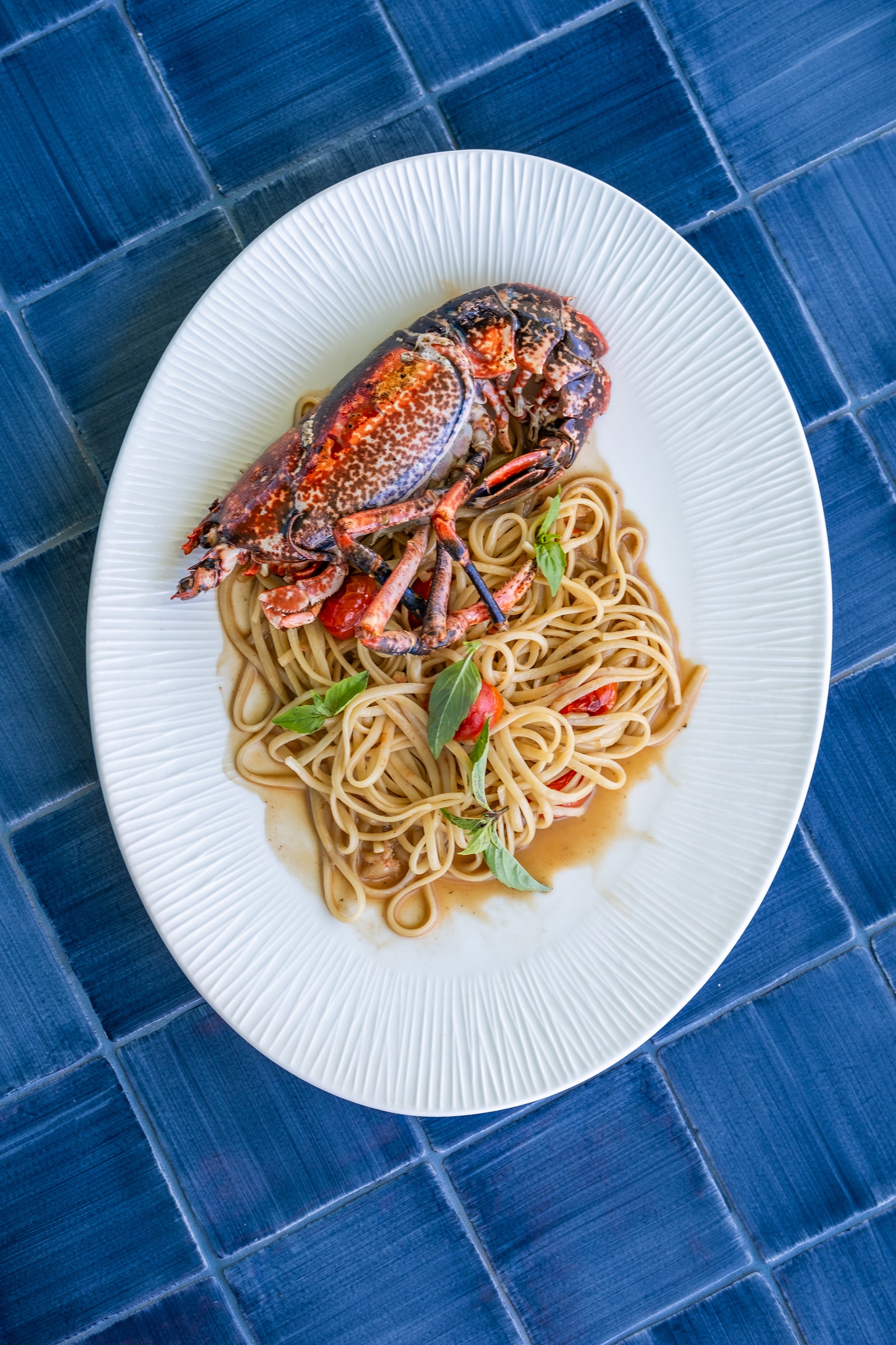 Spaghetti con bogavante en Lobster Club Mallorca