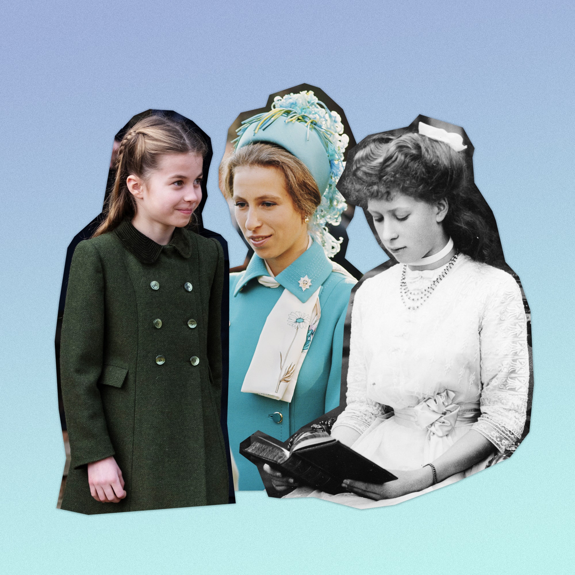 Princess Charlotte Princess Anne and Mary Countess of Harewood.