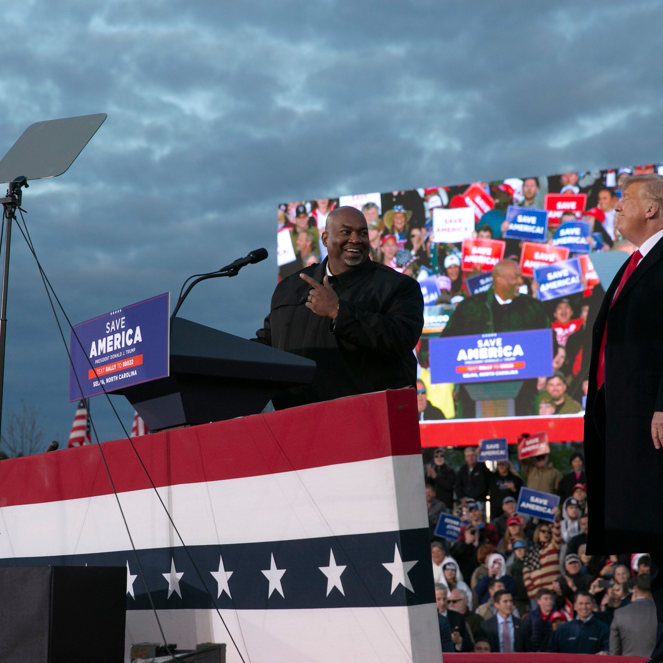 Trump Campaigns In North Carolina Following Damning CNN Investigation Into His Pick For Governor