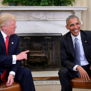 Barack Obama Laughs at Trump Adult-Diaper Joke as Trump Proves He’s a 78-Year-Old Baby